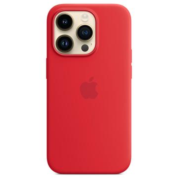 iPhone 14 Pro Apple Siliconen Hoesje met MagSafe MPTG3ZM-A Rood
