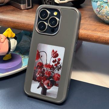 iPhone 14 Pro DIY E-InkCase NFC Case Zwart