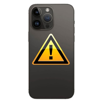 iPhone 14 Pro Max Batterij Cover Reparatie incl. frame Zwart