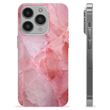 iPhone 14 Pro TPU-hoesje Roze Kwarts