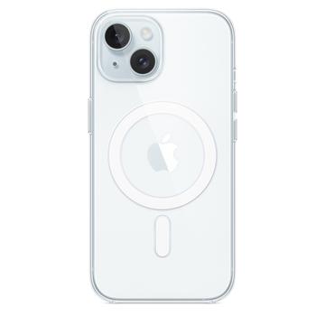 iPhone 15 Apple Clear Case met MagSafe MT203ZM-A (Geopende verpakking Uitstekend)
