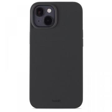 iPhone 15 Plus Holdit Silicone Case Zwart