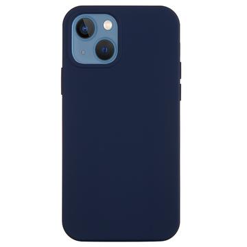 iPhone 15 Plus Liquid Silicone Hoesje - Donkerblauw