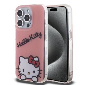 iPhone 15 Pro Hello Kitty IML Daydreaming Hoesje Roze