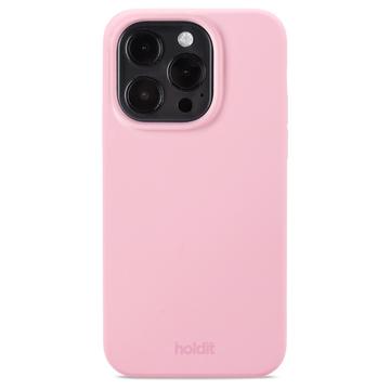 iPhone 15 Pro Holdit Silicone Hoesje Roze