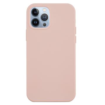 iPhone 15 Pro Liquid Silicone Hoesje Roze