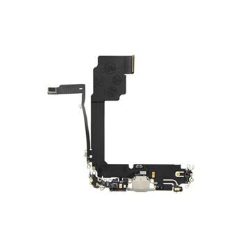 iPhone 15 Pro Max Oplaadconnector Flexkabel Wit