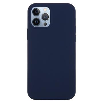 iPhone 15 Pro Max Liquid Silicone Hoesje Donkerblauw