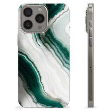 iPhone 15 Pro Max TPU-hoesje Smaragd Marmer