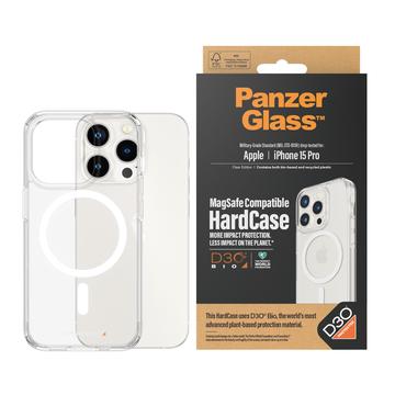 iPhone 15 Pro PanzerGlass HardCase MagSafe hoesje compatibel met D3O Helder
