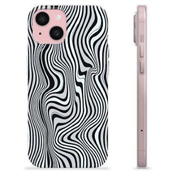 iPhone 15 TPU-hoesje Betoverende Zebra