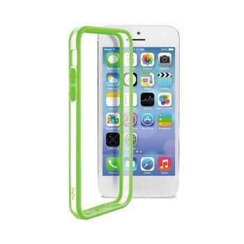 PURO Puro iPhone 5C Bumper Case Transparent Green (IPCCBUMPERGRN)