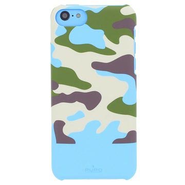PURO Puro iPhone 5C Back Cover Soft Touch Camou Blue (IPCCCAMOUBLUE)