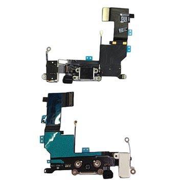 iPhone 5S Oplaad Connector Flexkabel Wit