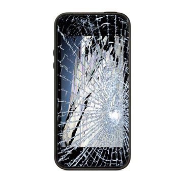 iPhone 5S LCD en Touch Screen Reparatie Zwart Grade A