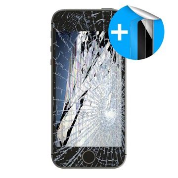 iPhone 5S LCD Scherm Reparatie met Screen Protector Zwart