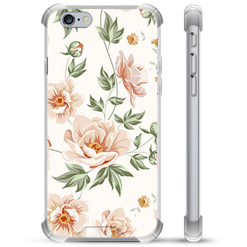 Iphone 6 6S Hybride Case Bloemen huismerk kopen in de aanbieding
