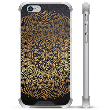 Iphone 6 Plus 6S Hybride Case Mandala huismerk kopen in de aanbieding Iphone 6 Plus 6S Hybride Case Mandala huismerk kopen in de aanbieding