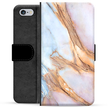 iPhone 6-6S Premium Wallet Case Elegant Marmer