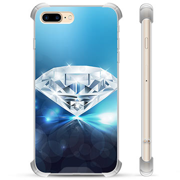 Iphone 7 Plus 8 Hybride Case Diamant huismerk kopen in de aanbieding