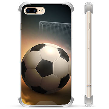 iPhone 7 Plus-iPhone 8 Plus hybride hoesje Voetbal