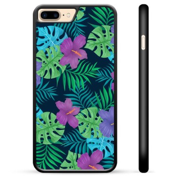 iPhone 7 Plus-iPhone 8 Plus beschermhoes tropische bloem