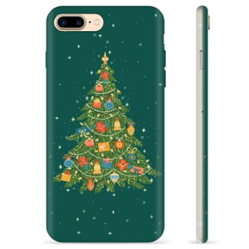 iPhone 7 Plus-iPhone 8 Plus TPU Hoesje Kerstboom