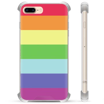 iPhone 7 Plus-iPhone 8 Plus hybride hoesje Pride