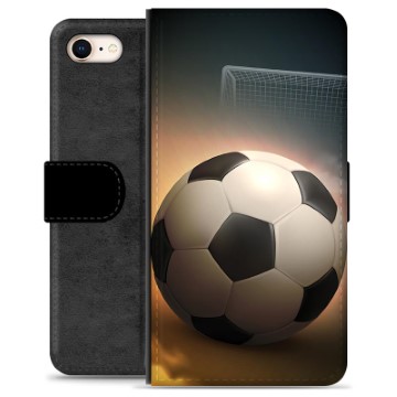 iPhone 7-8-SE (2020)-SE (2022) Premium Wallet Case Voetbal