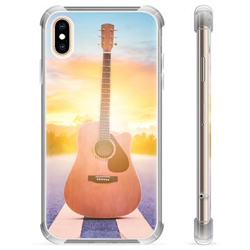 Iphone X Xs Hybride Case Gitaar huismerk kopen in de aanbieding
