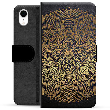 Iphone Xr Premium Portemonnee Hoesje Mandala huismerk kopen in de aanbieding