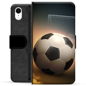 iPhone XR Premium Wallet Case Voetbal