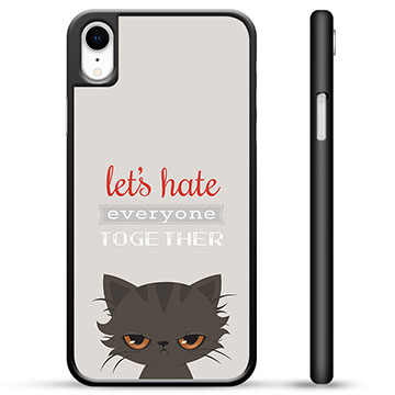 iPhone XR-beschermhoes Angry Cat