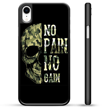 Beschermhoes voor iPhone XR Geen pijn, geen winst