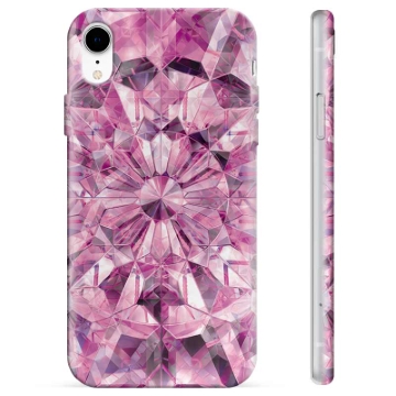 iPhone XR TPU-hoesje Roze Kristal