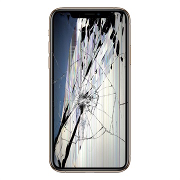 iPhone XS LCD en Touch Screen Reparatie Zwart Grade A