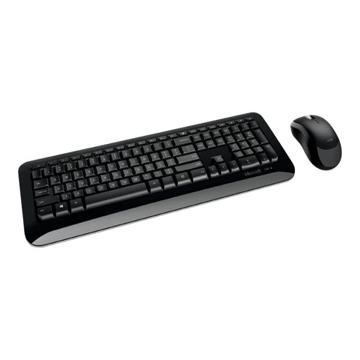 Microsoft PN9-00006 RF Draadloos QWERTY Pan Nordic Zwart toetsenbord