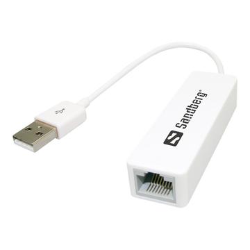 Sandberg 2.0 USB-Network Converter Wit
