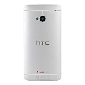 Htc One Batterij Cover Zilver huismerk kopen in de aanbieding