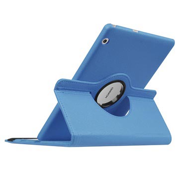 Huawei Mediapad T3 10 Draaibare Folio Case Blauw huismerk kopen in de aanbieding
