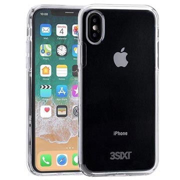 3Sixt Pure Flex Iphone Xs Beschermende Cover Doorzichtig huismerk kopen in de aanbieding