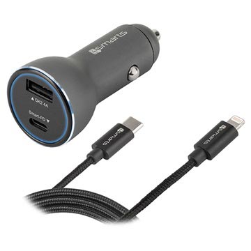 4Smarts Snel Autolader Iphone Xs Maxxrx8 Plus Zwart huismerk kopen in de aanbieding 4Smarts Snel Autolader Iphone Xs Maxxrx8 Plus Zwart huismerk kopen in de aanbieding