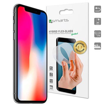Iphone X Xs 4Smarts Hybrid Flex Glass Screenprotector huismerk kopen in de aanbieding