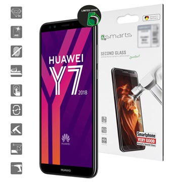 4Smarts Second Glass Huawei Y7 2018 Y7 Prime Screenprotector huismerk kopen in de aanbieding