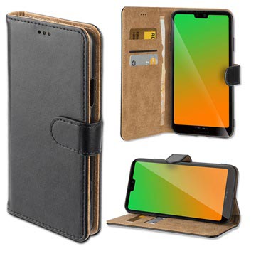 4Smarts Urban Premium Huawei P20 Wallet Case Zwart huismerk kopen in de aanbieding