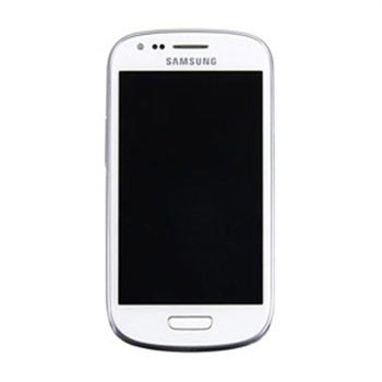 Samsung Galaxy S3 Mini I8190 Front Cover Lcd Display Wit huismerk kopen in de aanbieding