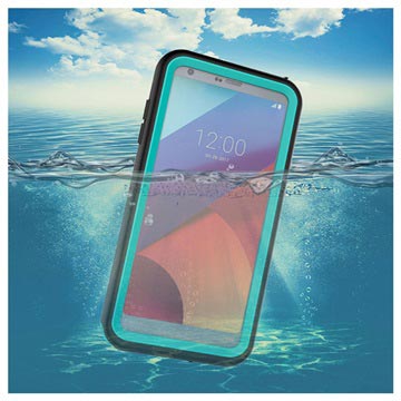 Lg G6 Active Series Ip68 Waterdicht Hoesje Cyan huismerk kopen in de aanbieding