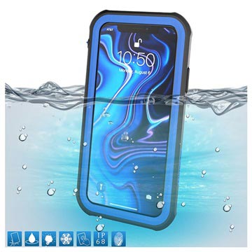Active Series Ip68 Iphone Xr Waterdicht Hoesje Blauw Zwart huismerk kopen in de aanbieding