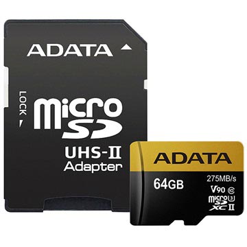 Adata Premier One Microsdxc Uhs Ii Geheugenkaart Ausdx64Guii3Cl10 Ca1 64Gb huismerk kopen in de aanbieding