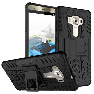 Asus Zenfone 3 Deluxe Zs570Kl Anti Slip Hybrid Case Zwart huismerk kopen in de aanbieding
